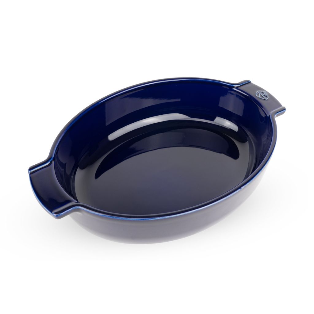 Plat à four ovale bleu 31 cm - Visuel 2